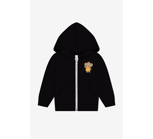 Baby Elephant! Toddler Zip Hoodie