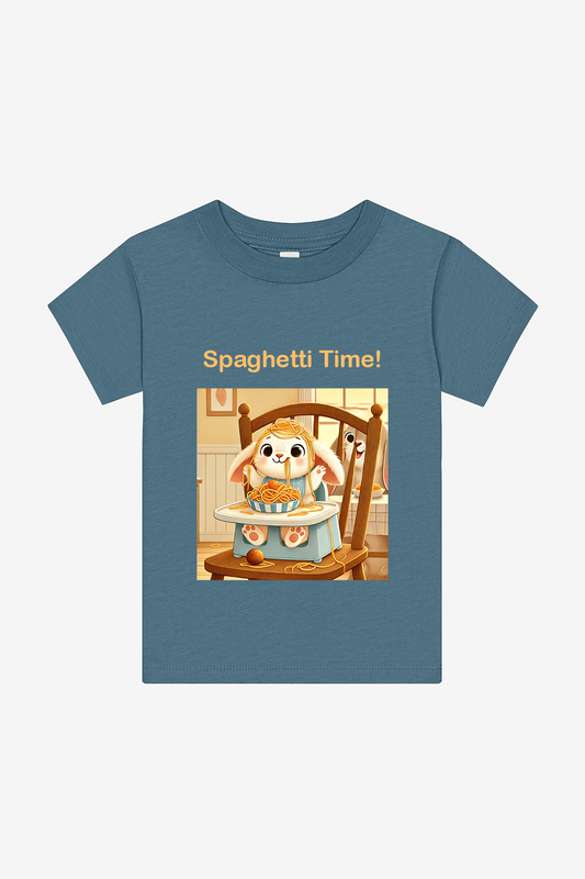 Spaghetti Time! Toddler Short Sleeve T-shirt