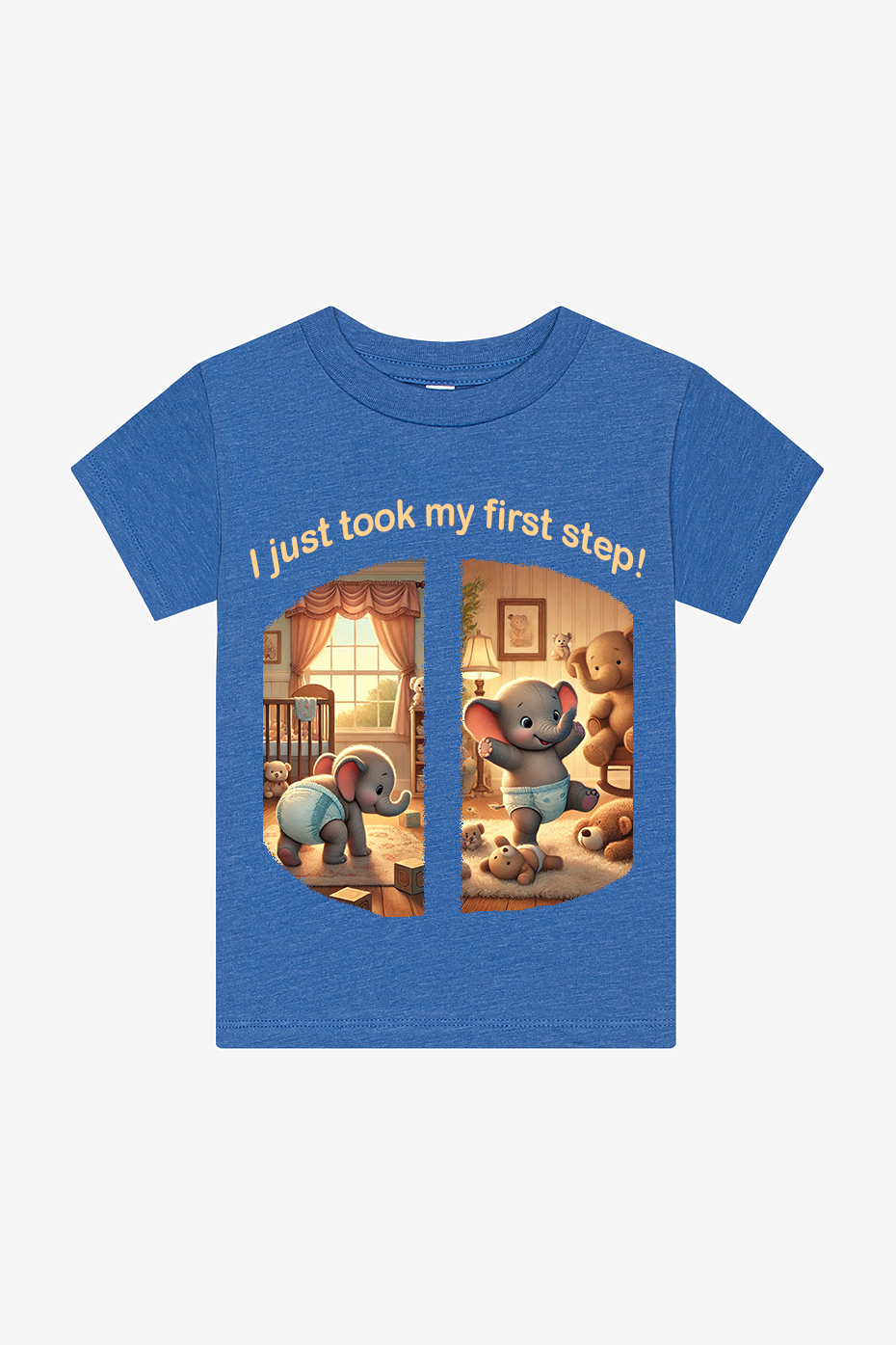 First Step! Toddler Short Sleeve T-shirt
