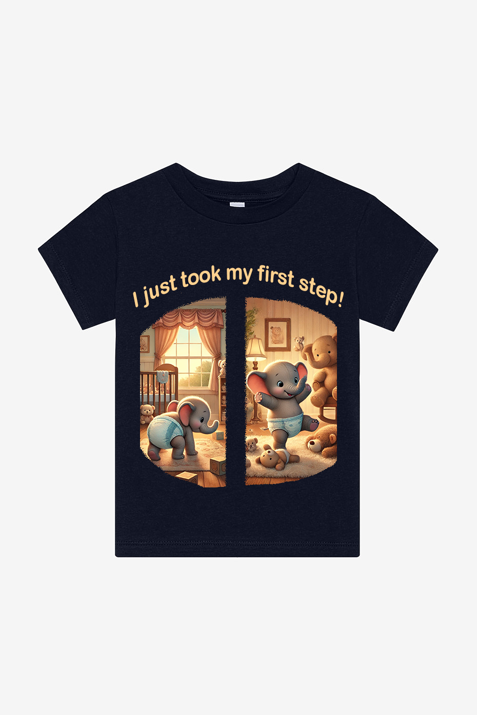 First Step! Toddler Short Sleeve T-shirt