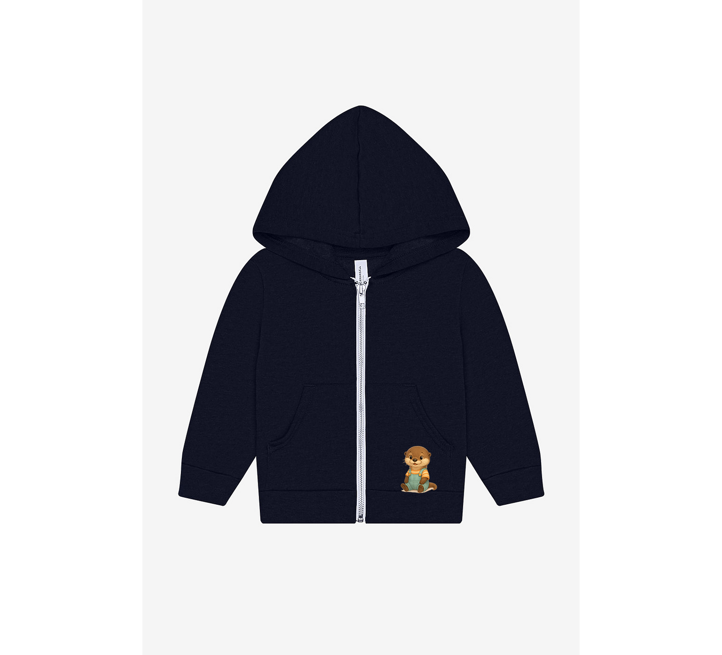 Baby Otter! Toddler Zip Hoodie