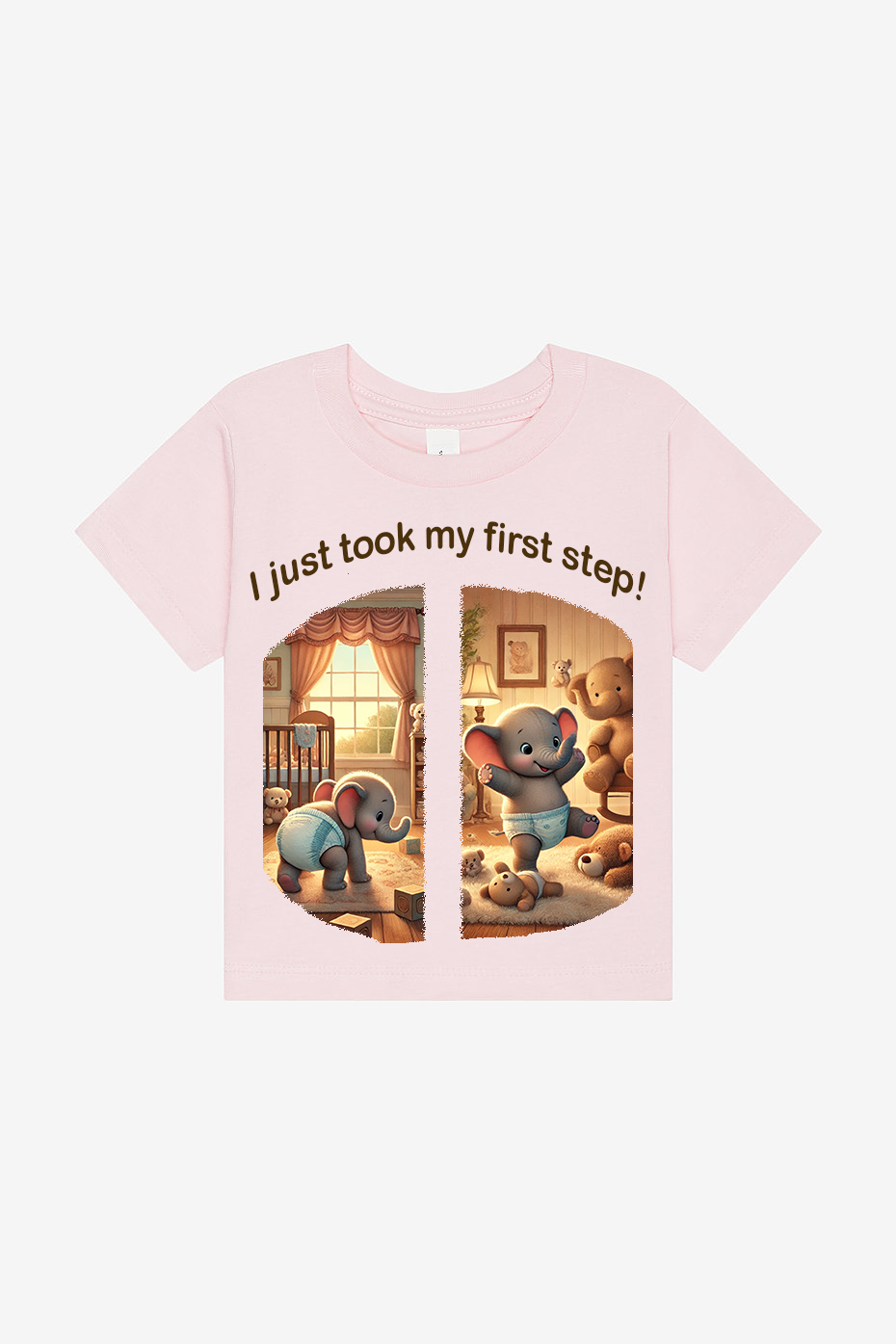 First Step! Infant Short Sleeve T-shirt