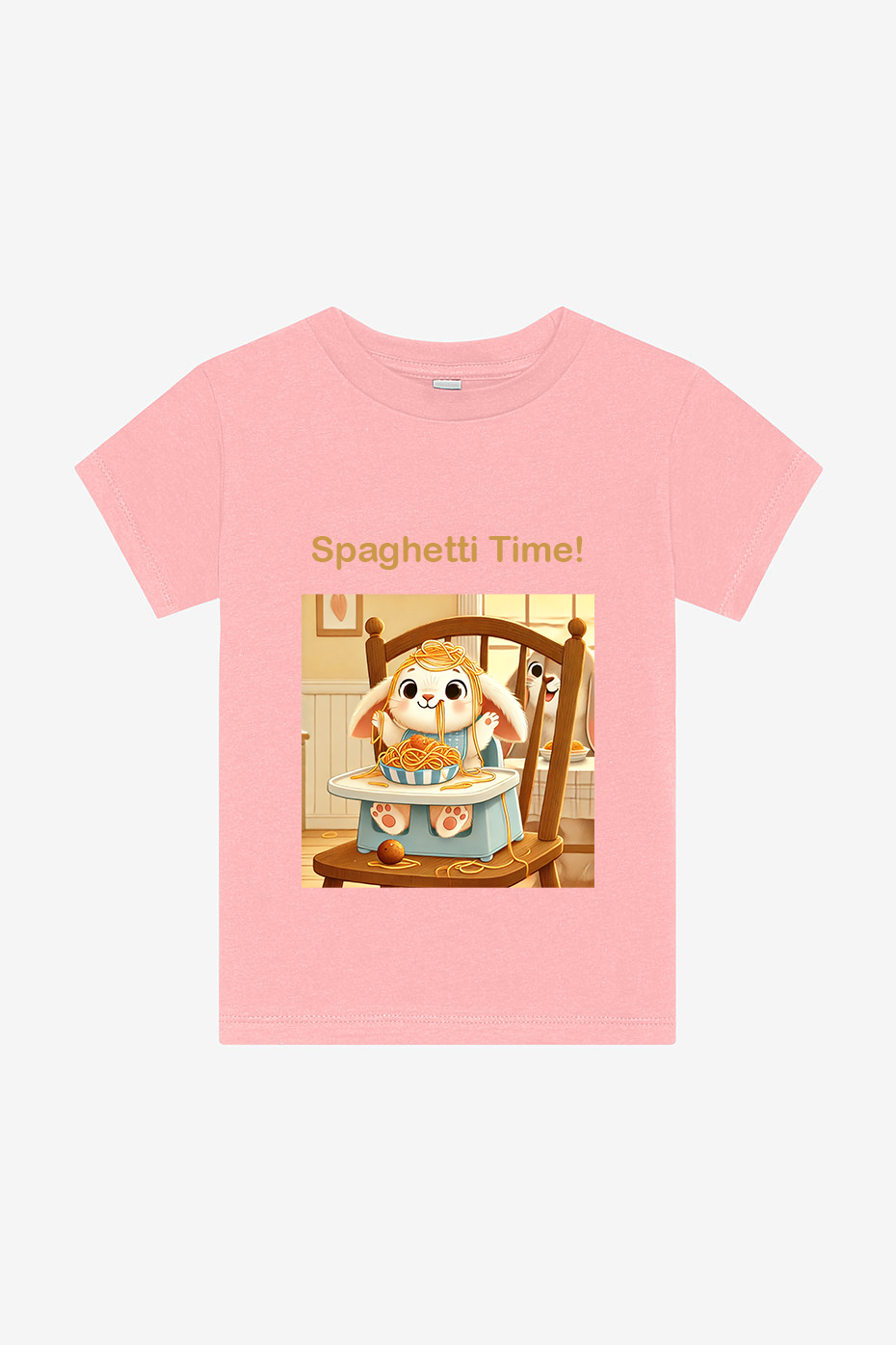 Spaghetti Time! Toddler Short Sleeve T-shirt
