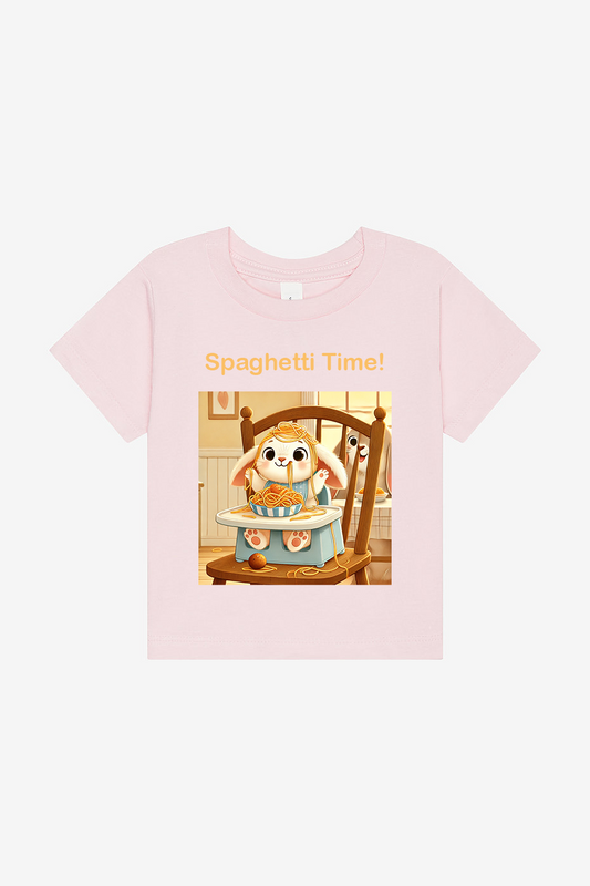 Spaghetti Time! Infant Short Sleeve T-shirt