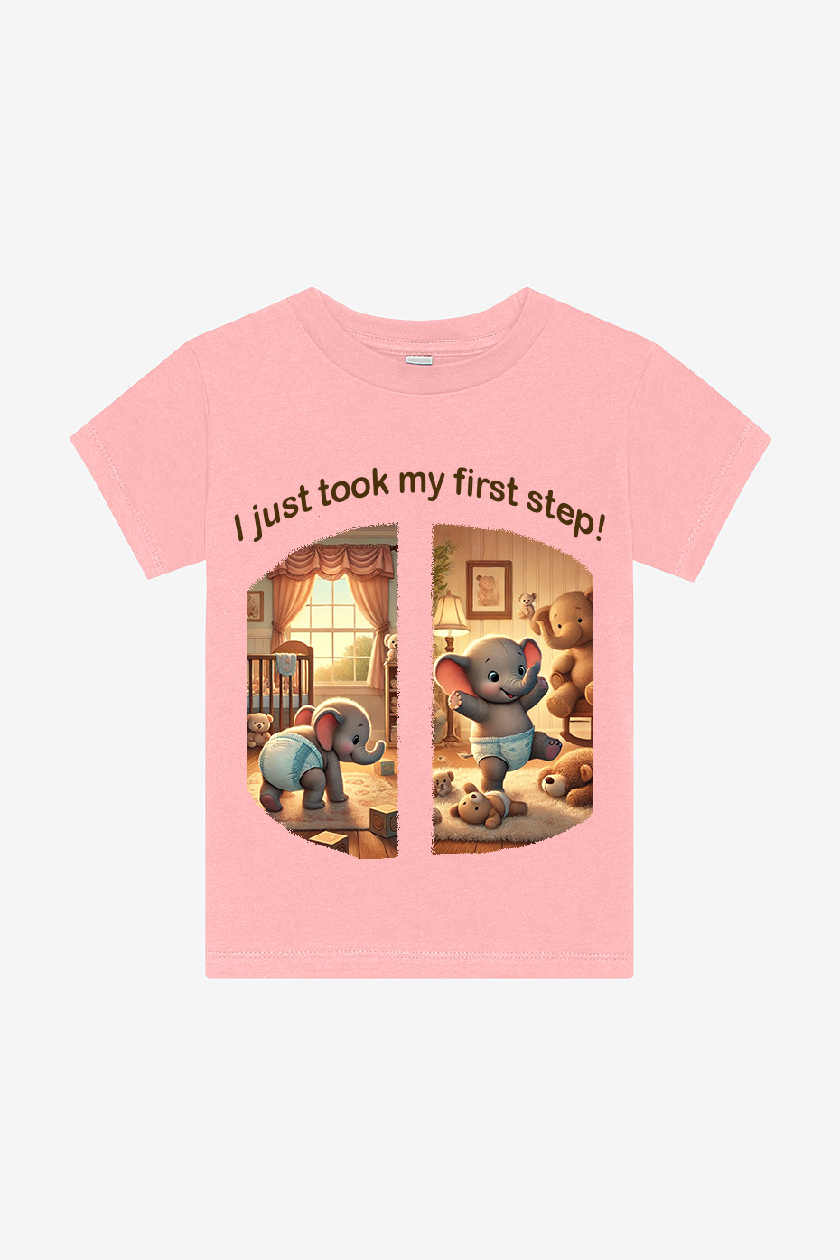 First Step! Toddler Short Sleeve T-shirt