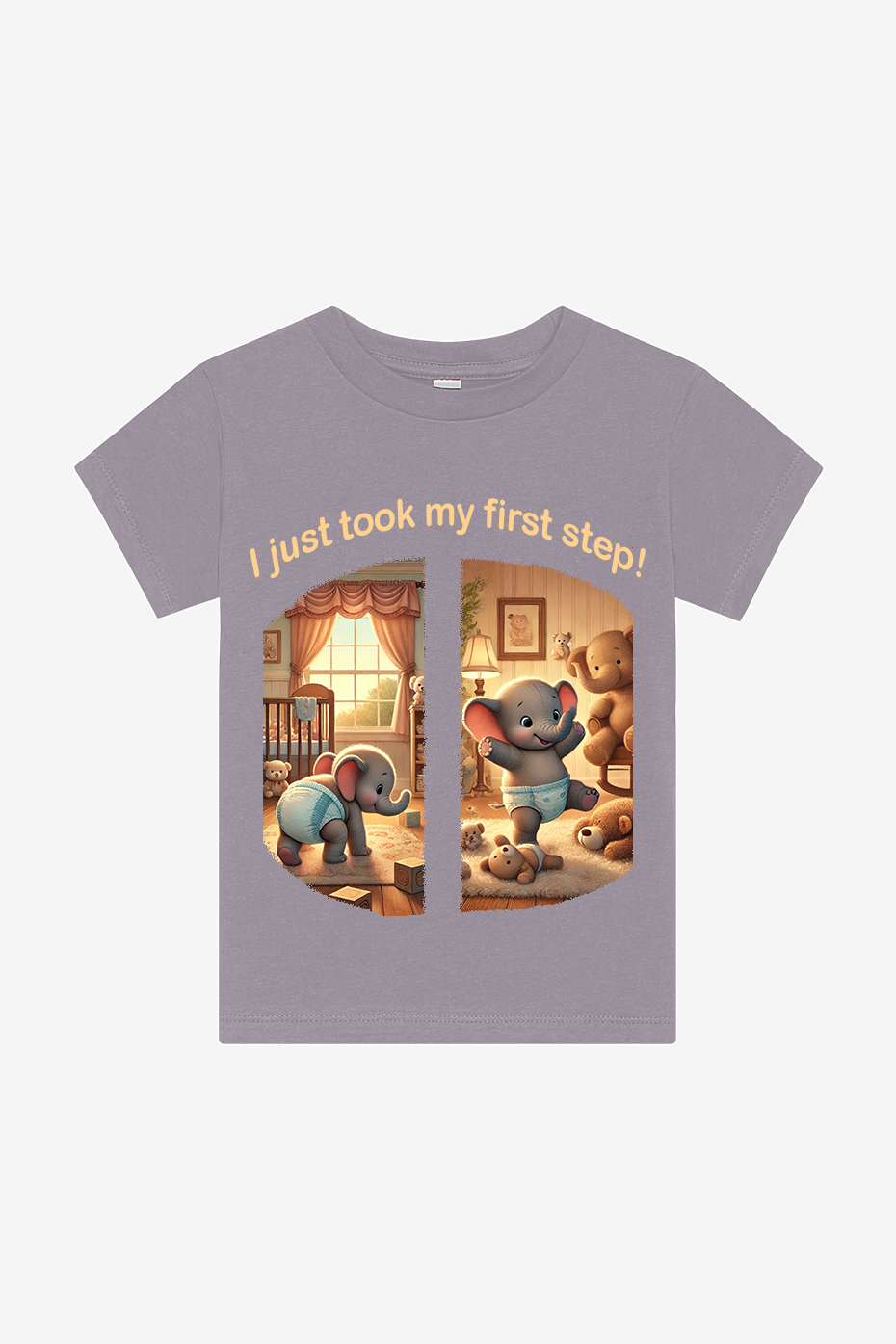 First Step! Toddler Short Sleeve T-shirt
