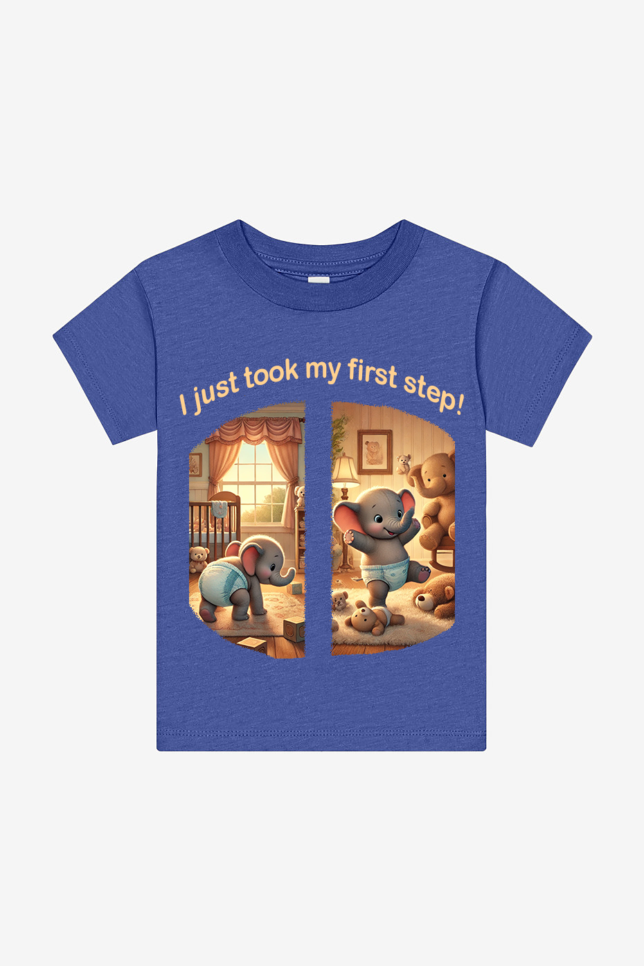 First Step! Toddler Short Sleeve T-shirt