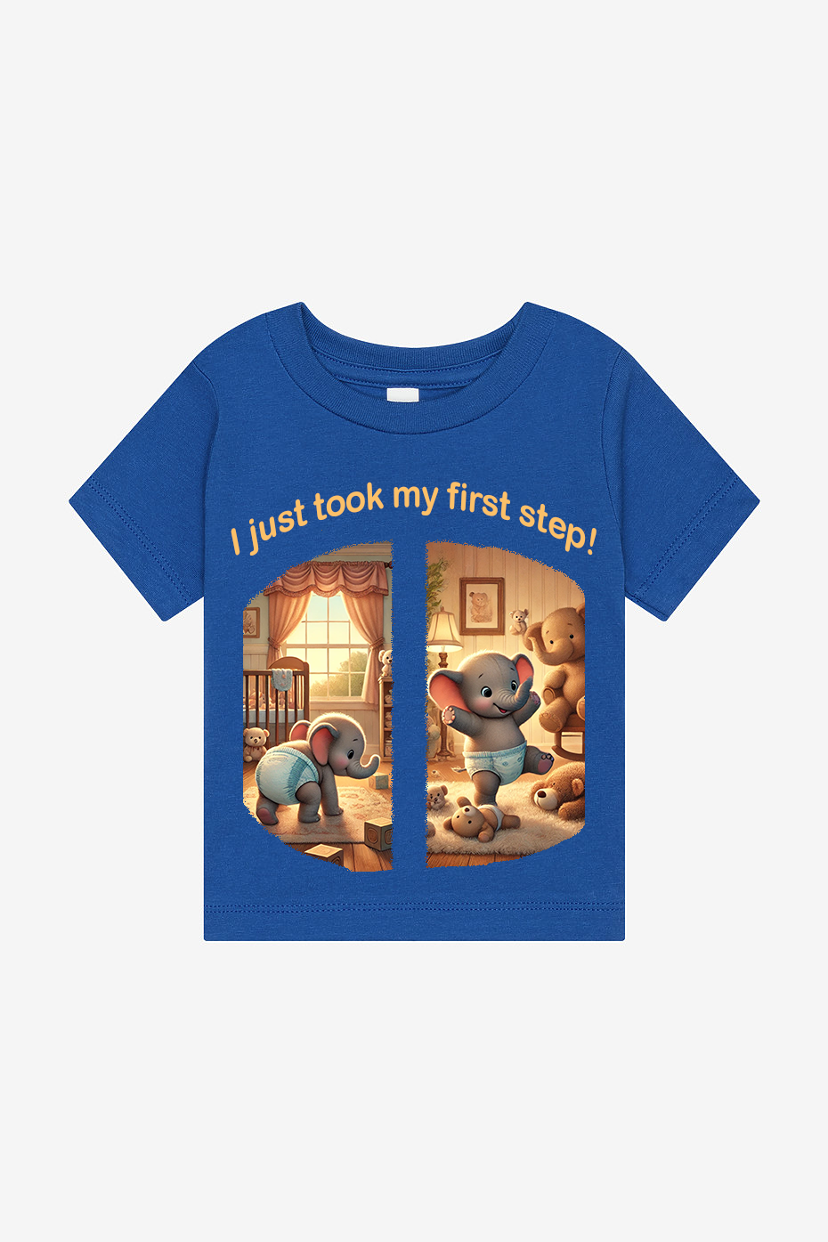 First Step! Infant Short Sleeve T-shirt