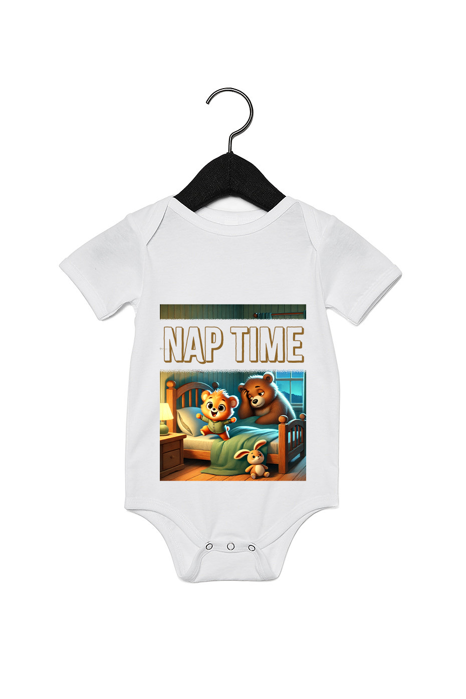 Nap Time! Infant Short Sleeve Onesie