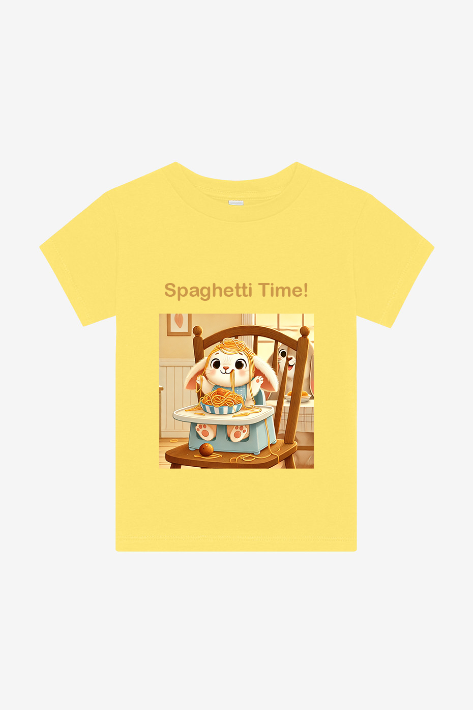 Spaghetti Time! Toddler Short Sleeve T-shirt
