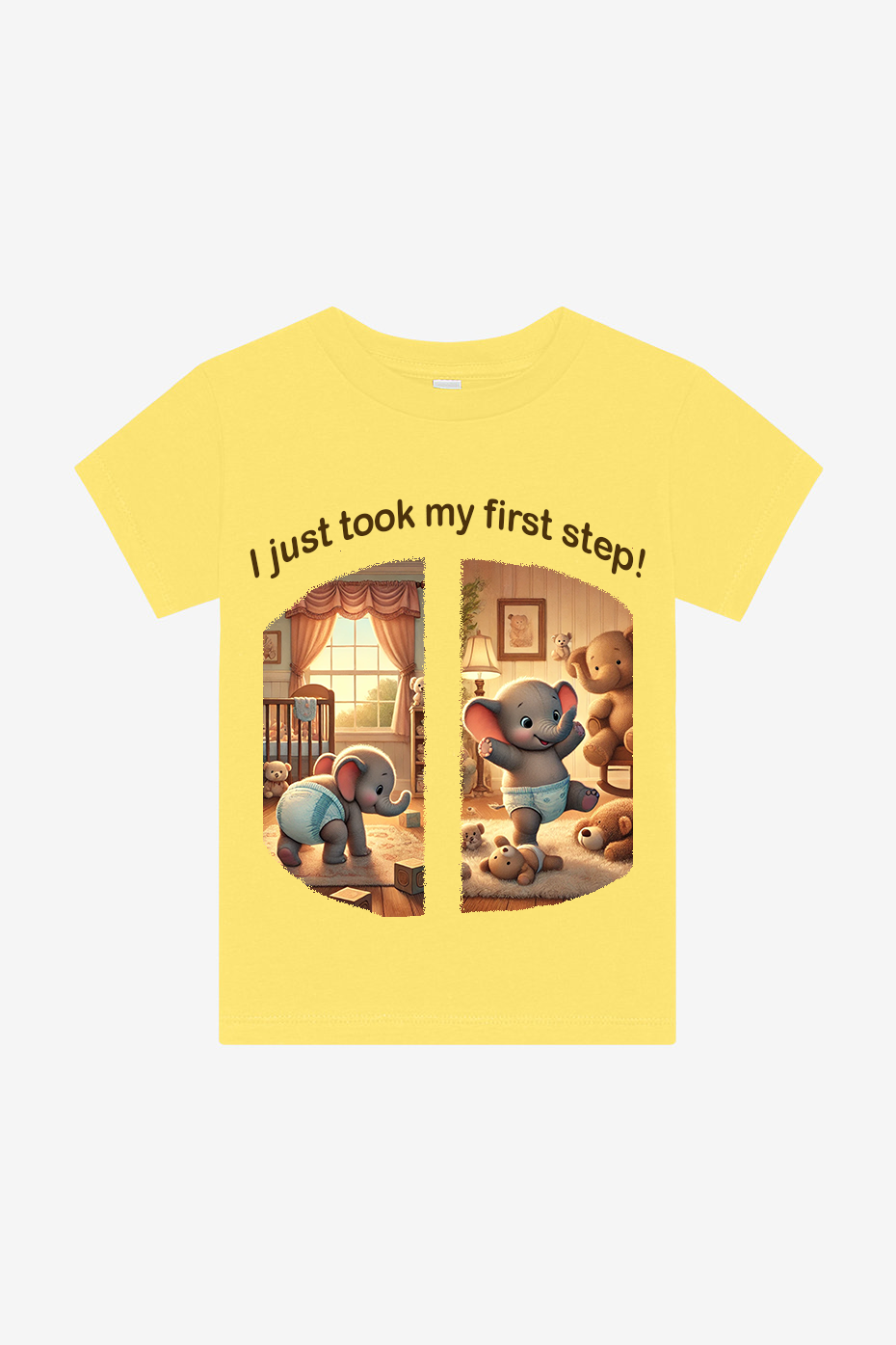 First Step! Toddler Short Sleeve T-shirt