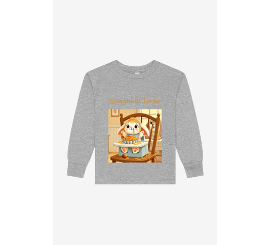 Spaghetti Time! Toddler Long Sleeve