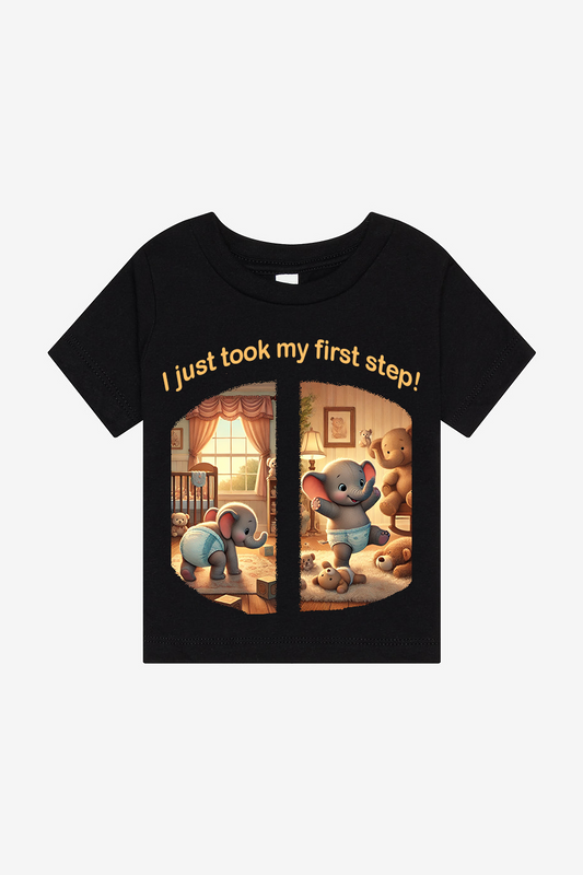 First Step! Infant Short Sleeve T-shirt
