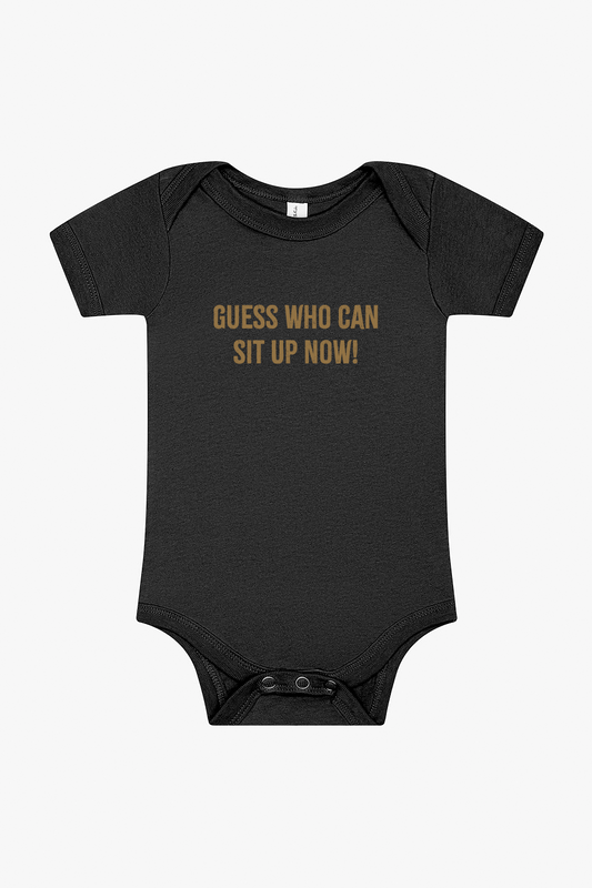 Sit Up! Infant Short Sleeve Onesie