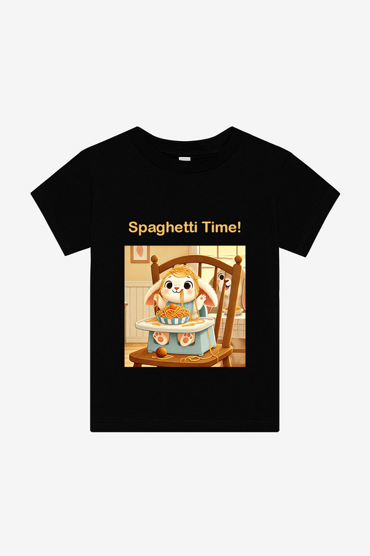 Spaghetti Time! Toddler Short Sleeve T-shirt