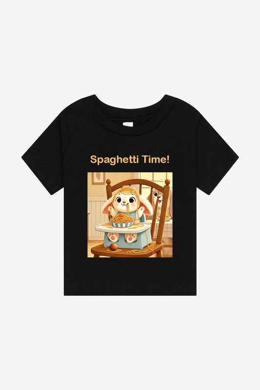 Spaghetti Time! Infant Short Sleeve T-shirt
