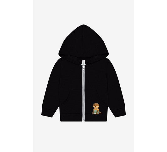 Baby Otter! Toddler Zip Hoodie