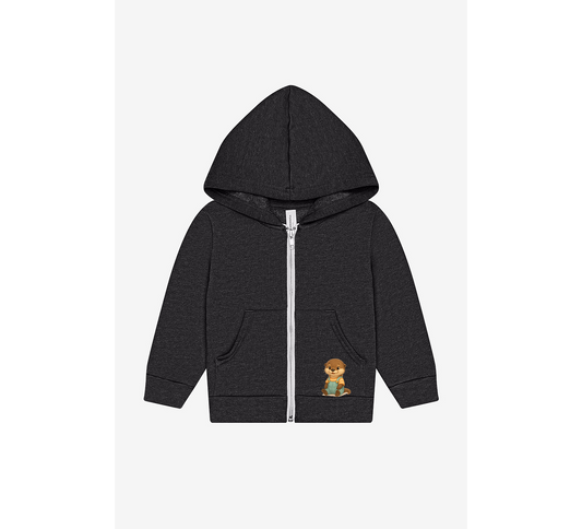 Baby Otter! Toddler Zip Hoodie
