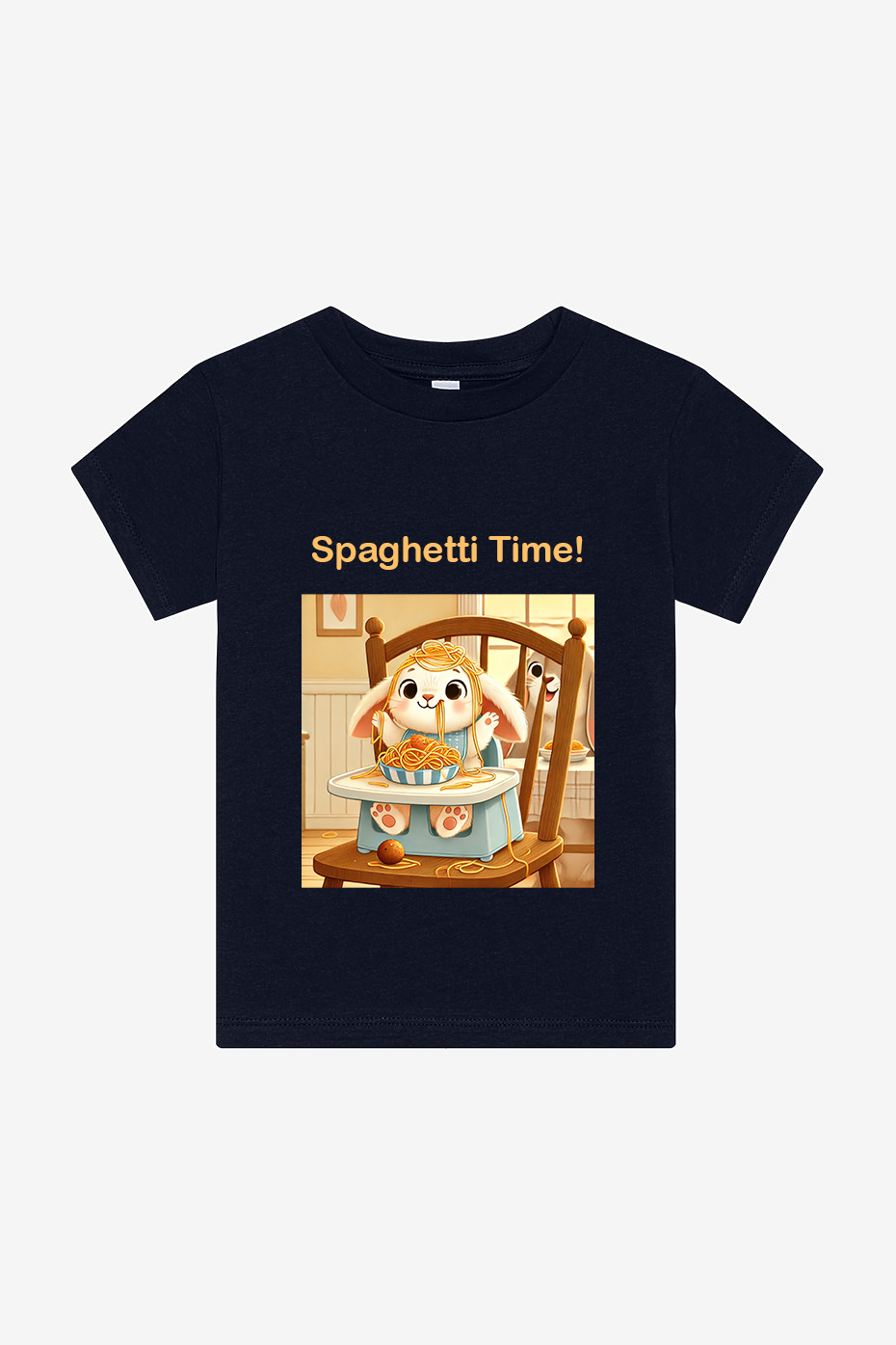 Spaghetti Time! Toddler Short Sleeve T-shirt