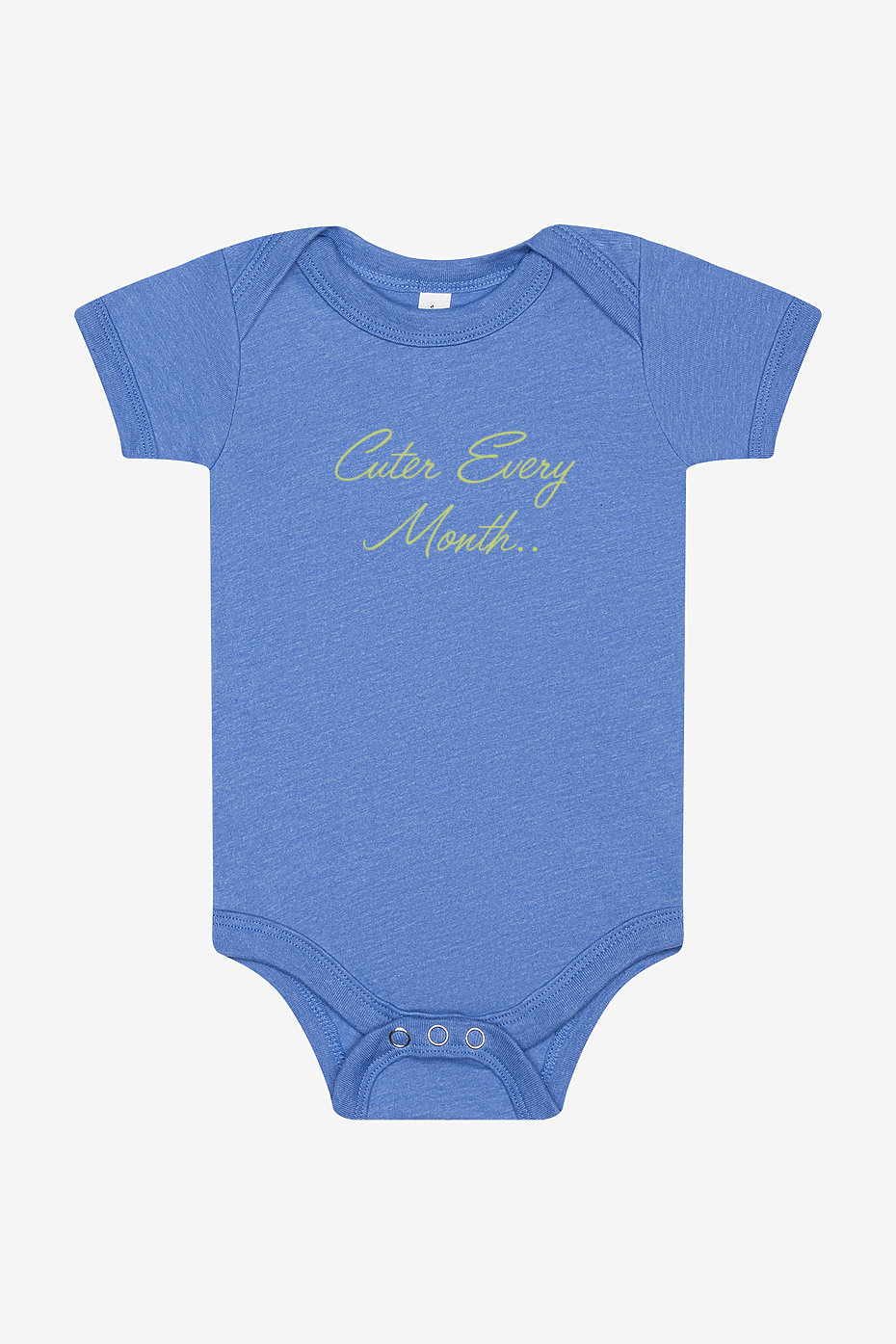 Cuter Every Month! Infant Short Sleeve Onesie